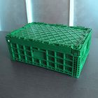 Πράσινο πλαστικό κλουβί 600x400x220cm αποθήκευσης για το λαχανικό φρούτων