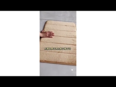 Χοντρό αντιολισθητικό χαλάκι μπάνιου από μικροΐνες