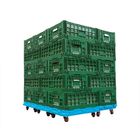 Φορητό πλαστικό υπεραγορών που διπλώνει το κλουβί για το λαχανικό φρούτων